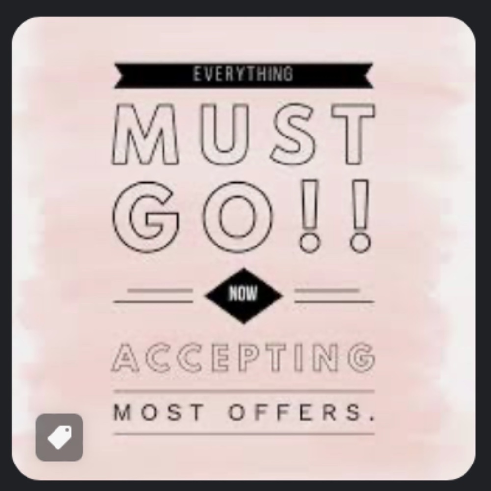 💕🥳🌈📍Crazy Deals!!  Buy Now! Accepting all reasonable offers!